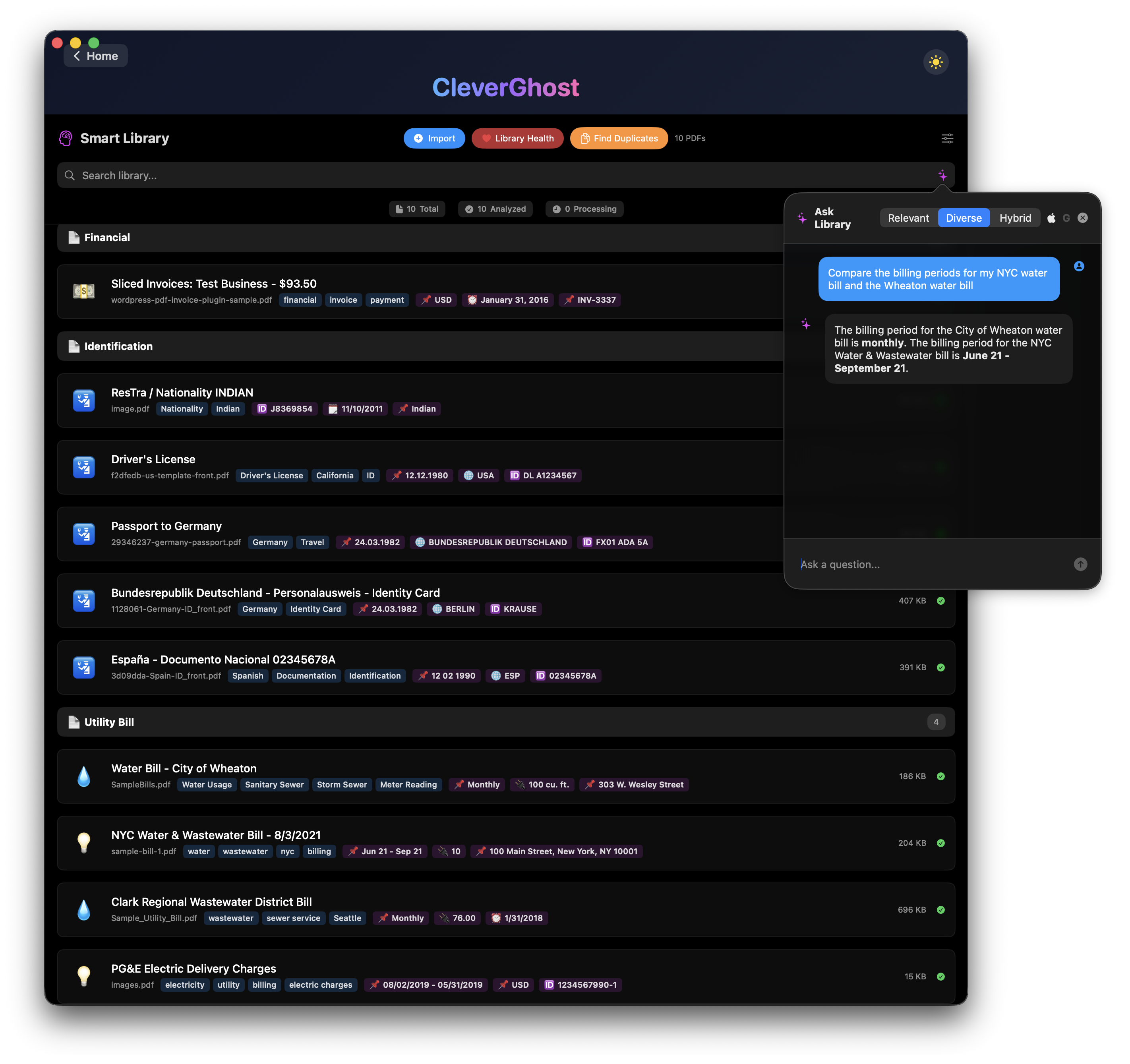 AI deep metadata extraction