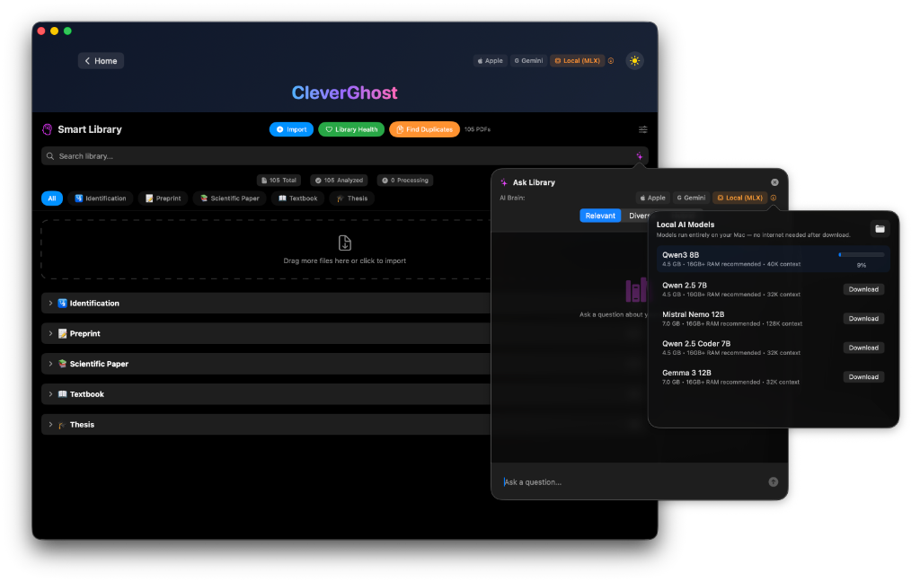 Smart Library Dashboard