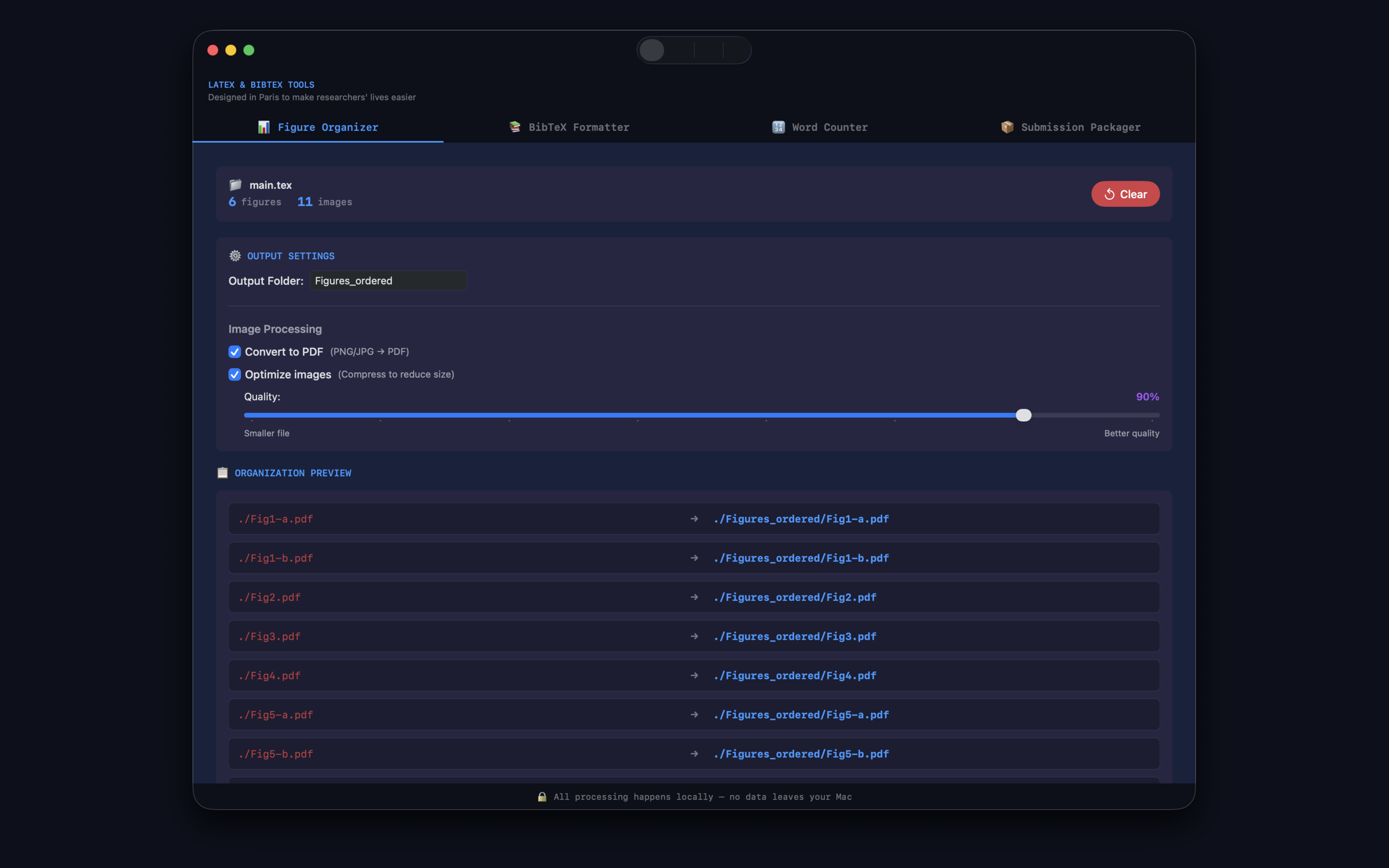 Submission Helper Interface